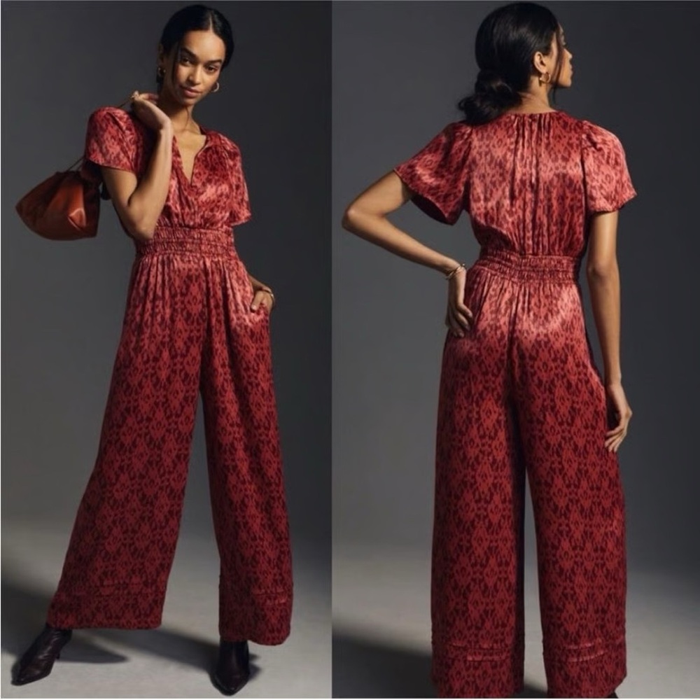 Anthropologie Somerset Jumpsuit S: XXS | NWT Wedding guest Holidays